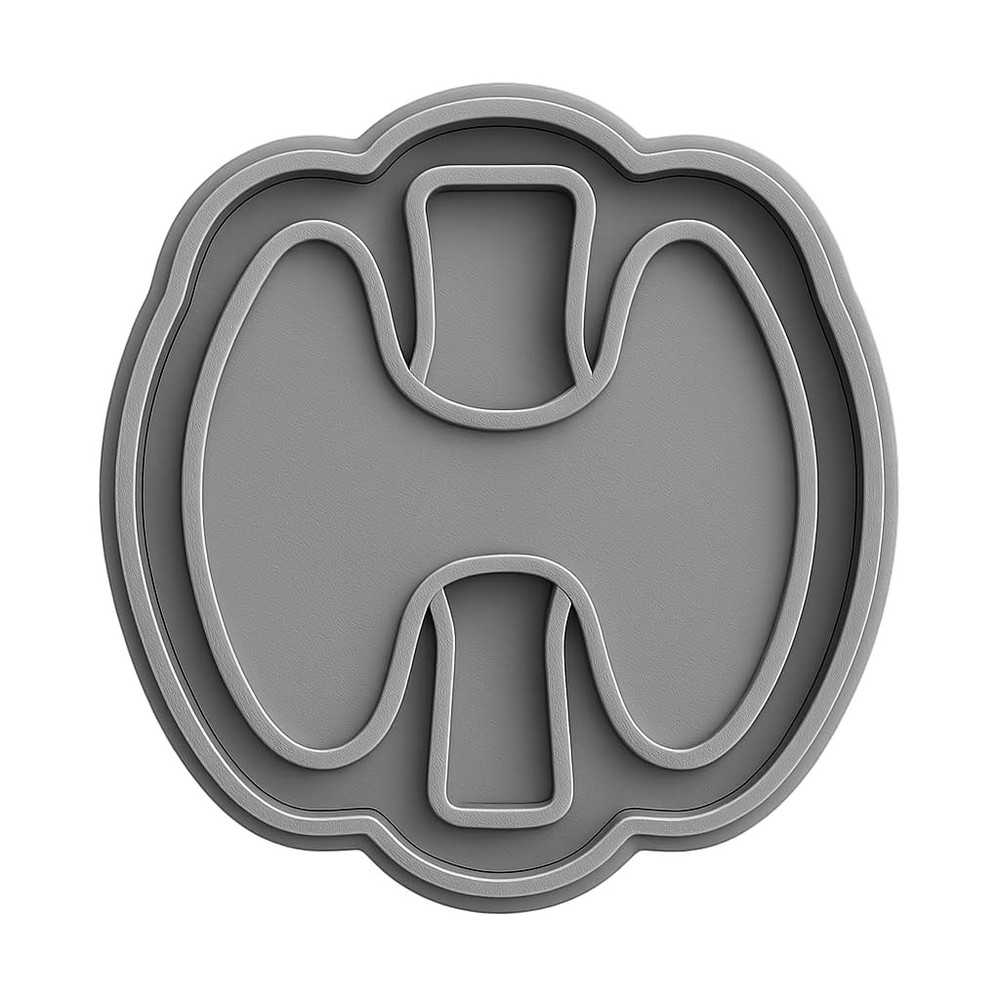 Thyroid Gland Cookie Cutter & Stamp - 4x3.8" Creative Kitchen Fun