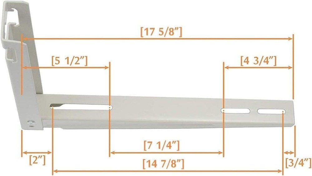 Mini Split Wall mounting Bracket，Outdoor Wall Mounting Bracket for Mini Split...