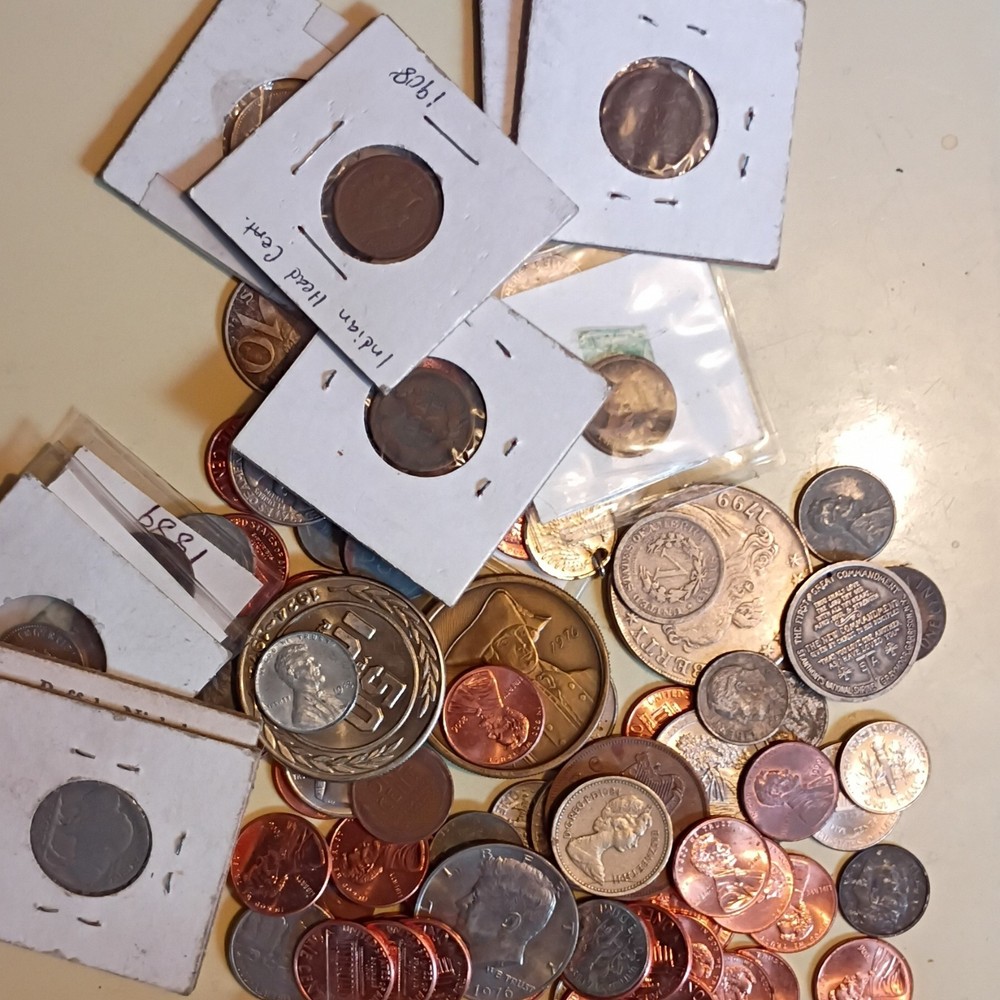 Mystery Coin Lot EVERYTHING PICTURED INCLUDED