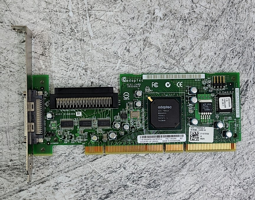 ADAPTEC ASC-29320ALP RAID Controller PCI SCSI