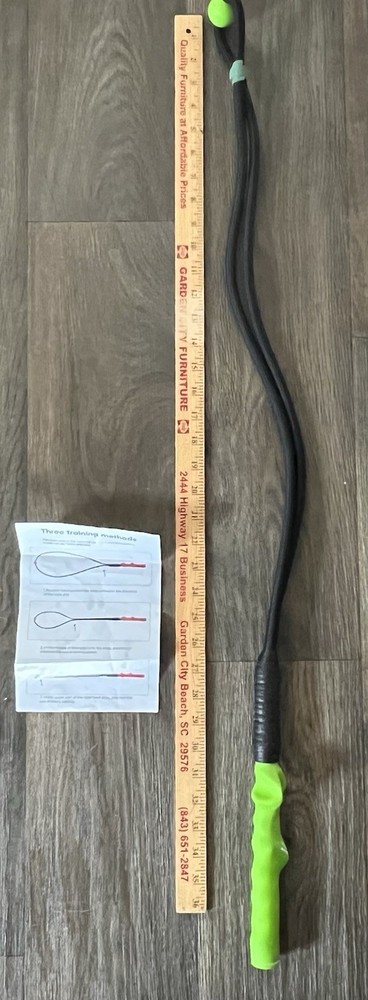 Golf Swing Trainer With Instruction Sheet And Storage Bag