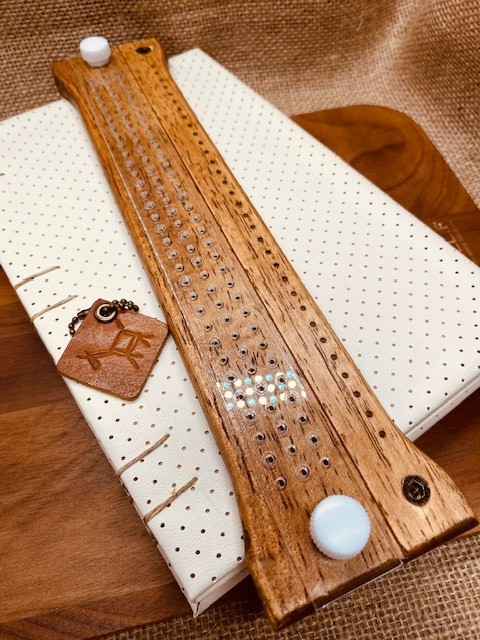 Bookbinding Japanese Stab Binding Wood Tool.