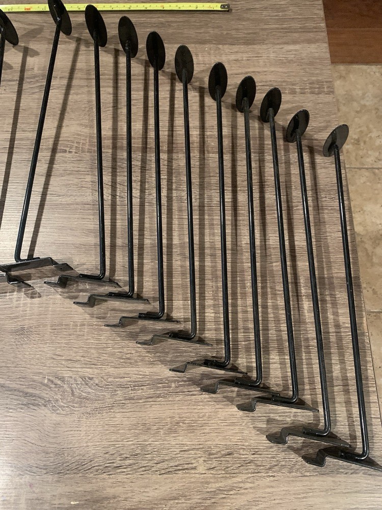 20 Piece slat wall hook 14" long Oval End