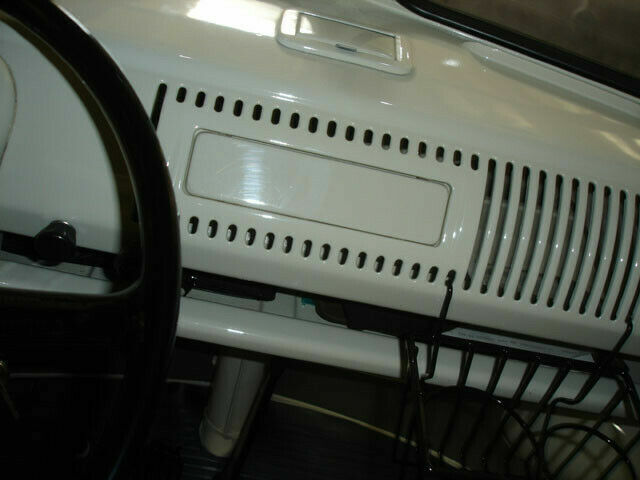 VW TYPE 2 BUS 1967 ONLY RADIO BLOCK OFF DELETE PLATE