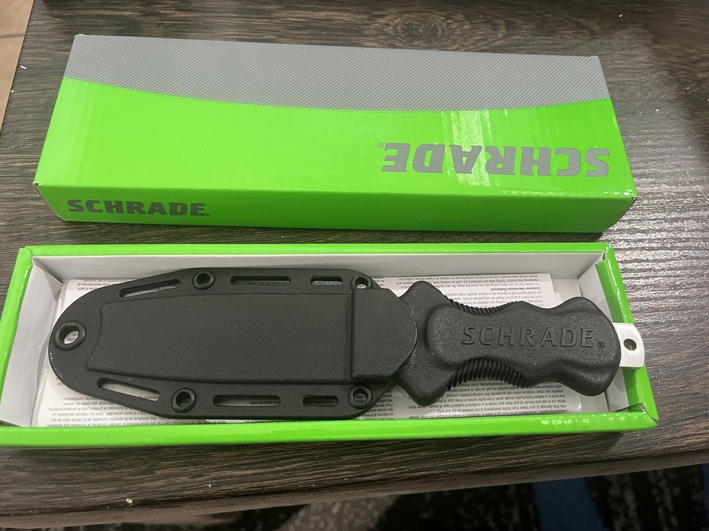 Schrade WR2 Fixed Blade Knife W/sheath