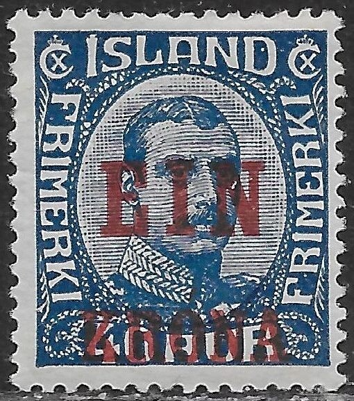 Iceland Scott # 150 MH