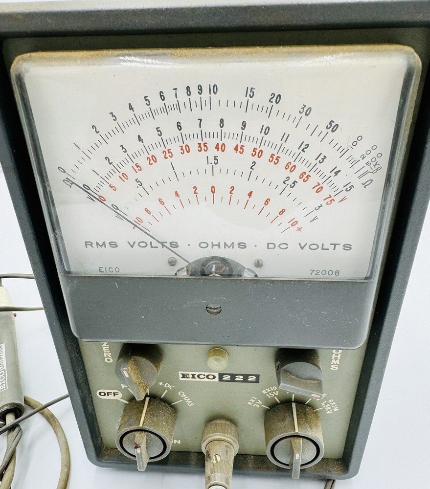 Eico 222 Vacuum Tube Voltmeter