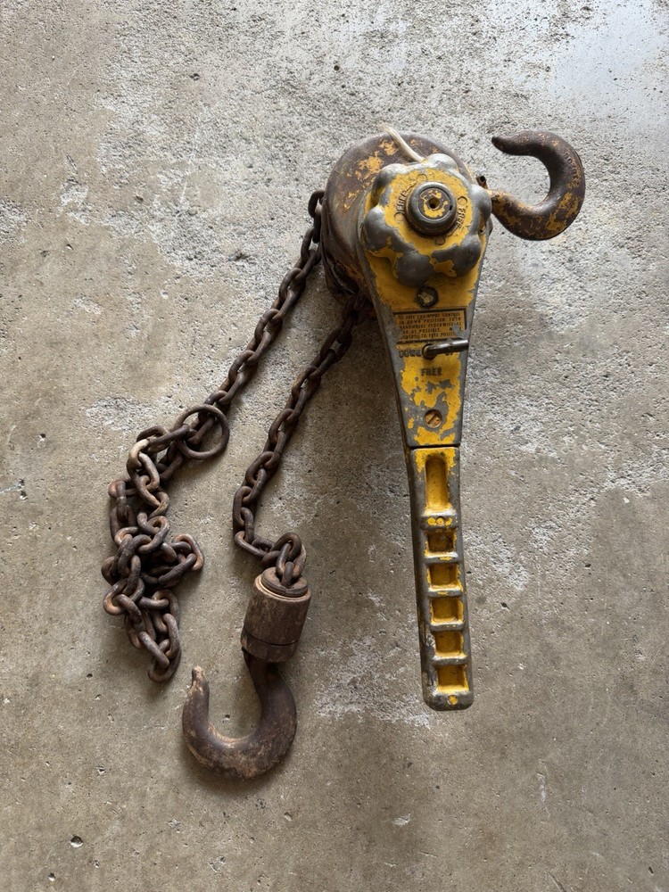 Tugit 3/4 Ton Ratchet Chain Hoist