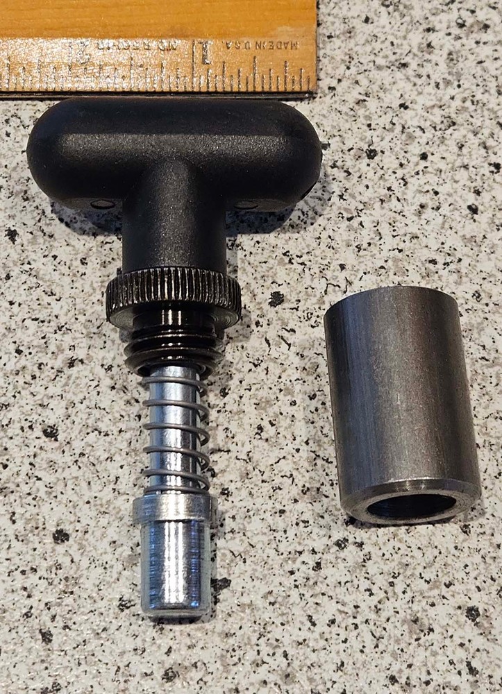 4 pcs. T Handle Steel Body Spring Loaded Pull Pop Pin 1/2"