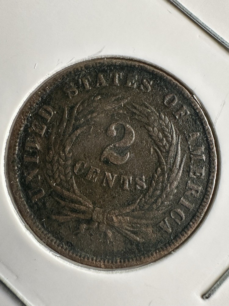 1868 2 cent piece