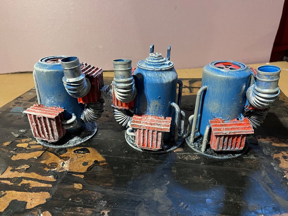 Sci-Fi Terrain pieces .1 8 – Tabletop Gaming scratch built.