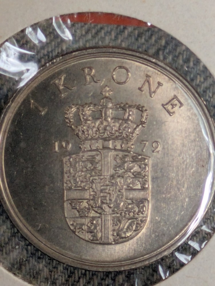 1972 DENMARK KRONER Uncirculated
