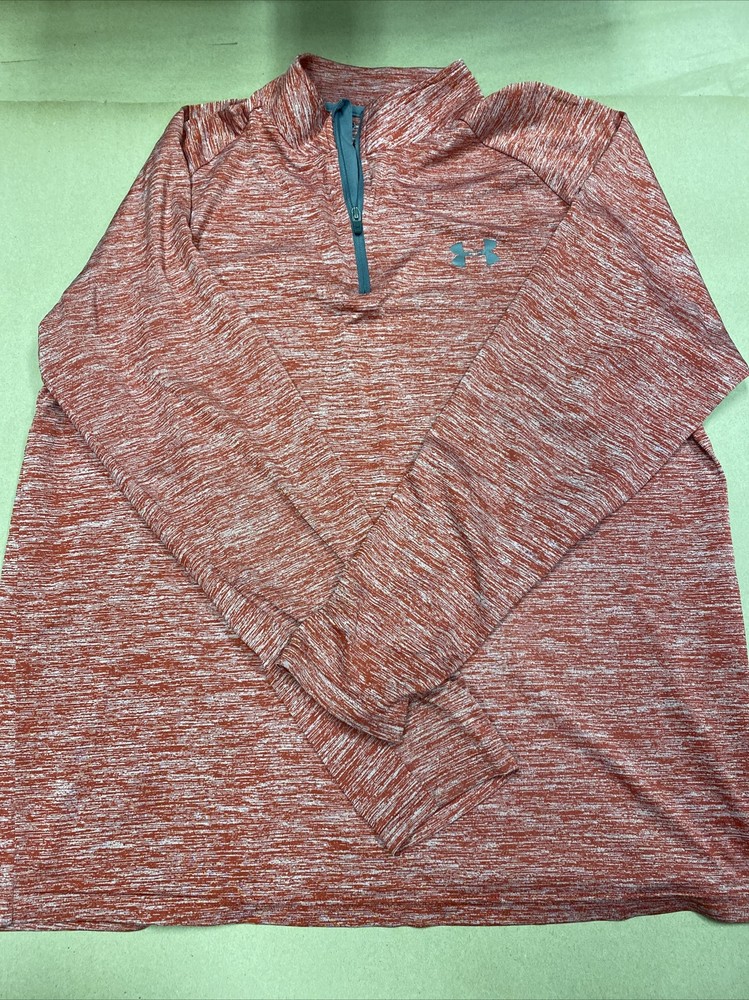 Red Loose Under Armourn Half Zip Jacket/Size L