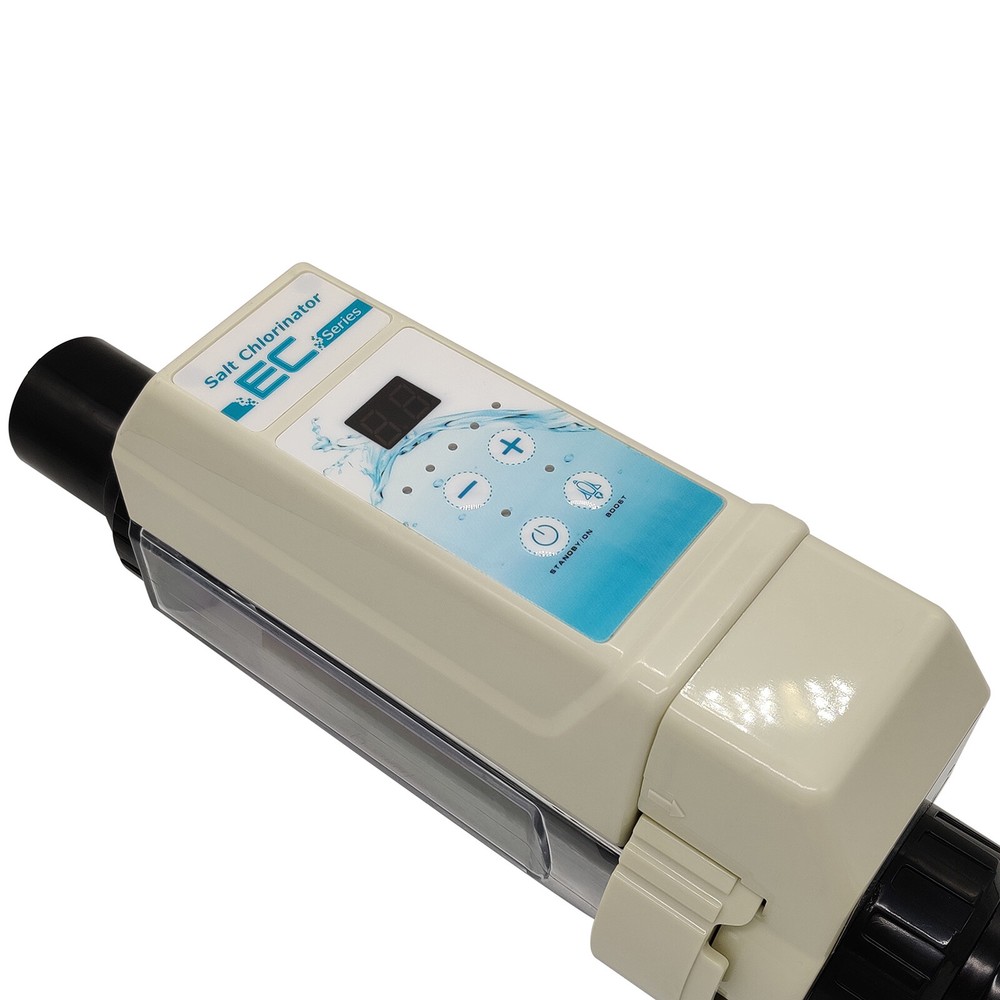 Complete Salt Water Pool Chlorine Generator System for 26000 Gal Chlorinator