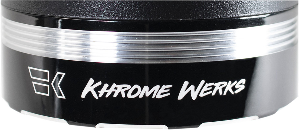 KHROME WERKS Replacement End Cap - Tracer - 4-1/2" 200709P