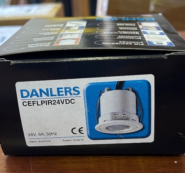 DANLERS CEFLPIR24VDC - PIR OCCUPANCY SWITCH -CEILING FLUSH