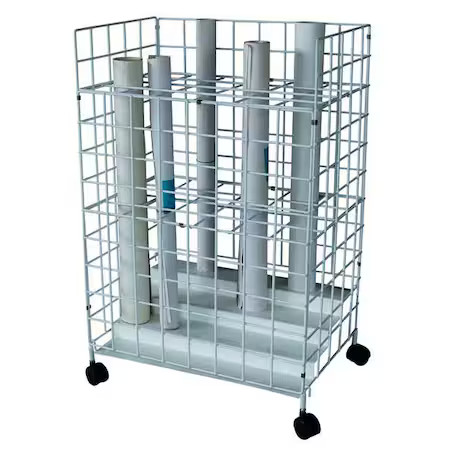 21" W Roll File, White, 4Kh35