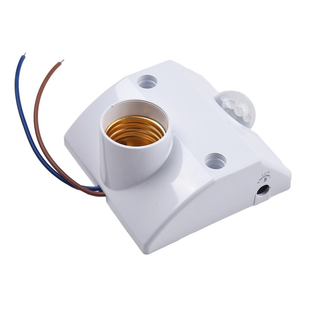 Premium Performance PIR Motion Sensor Light Socket for E27 Bulbs AC110 240V