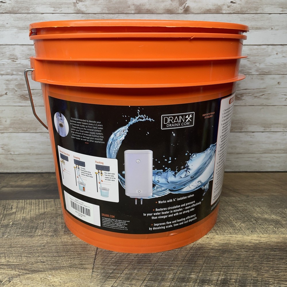 Tankless Water Heater Descaling Flush Kit