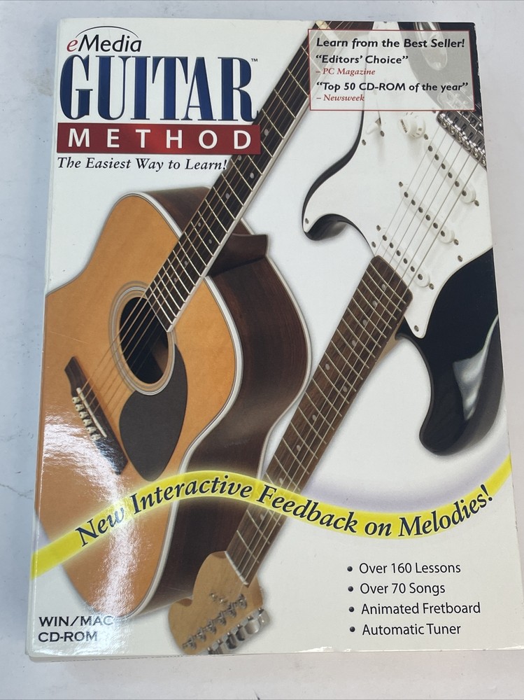 eMedia Guitar Method v5 for PC, Mac