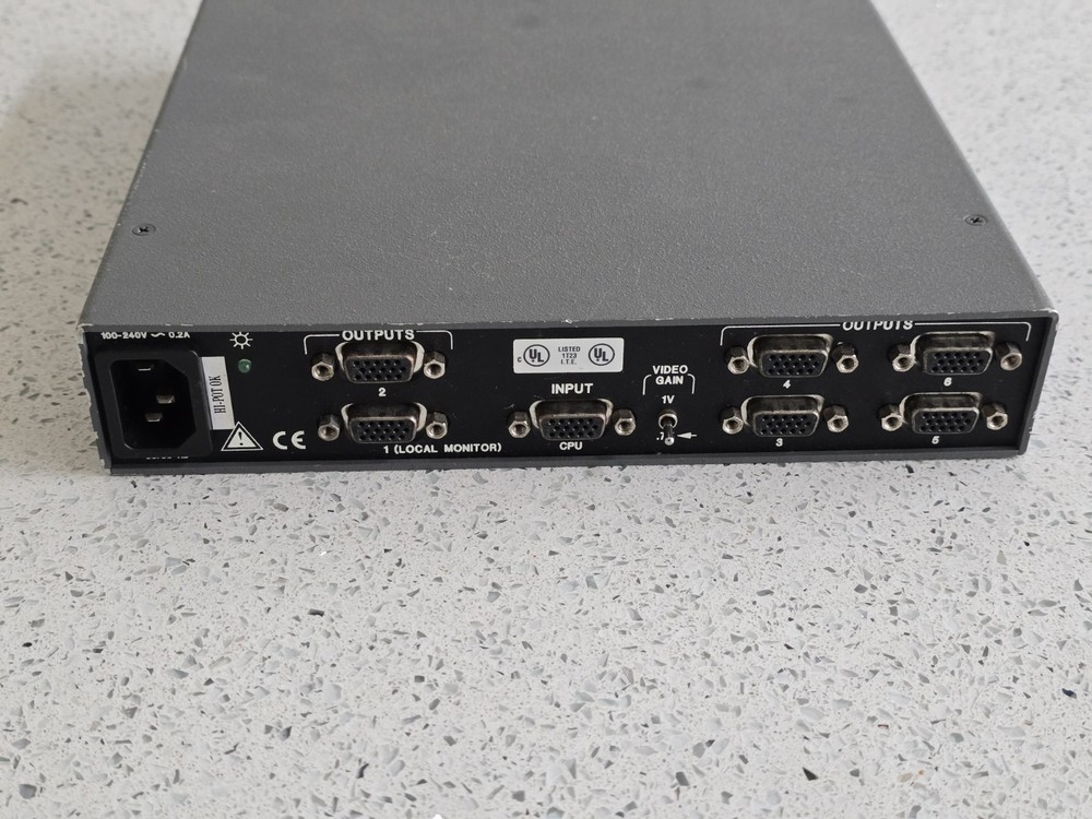 Extron VGA Distribution Amplifier P/2 DA 6 Plus | Retro Gaming Splitter