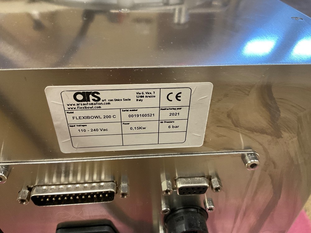 NEW ARS FlexiBowl 200 C Flexible Feeding System