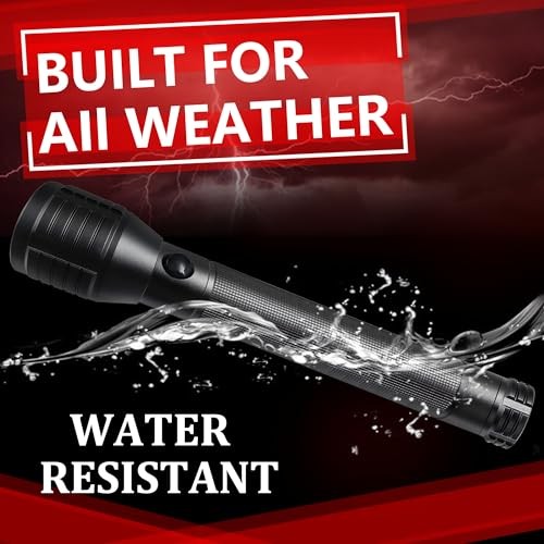 Heavy-Duty LED D Battery Flashlight () 3-D