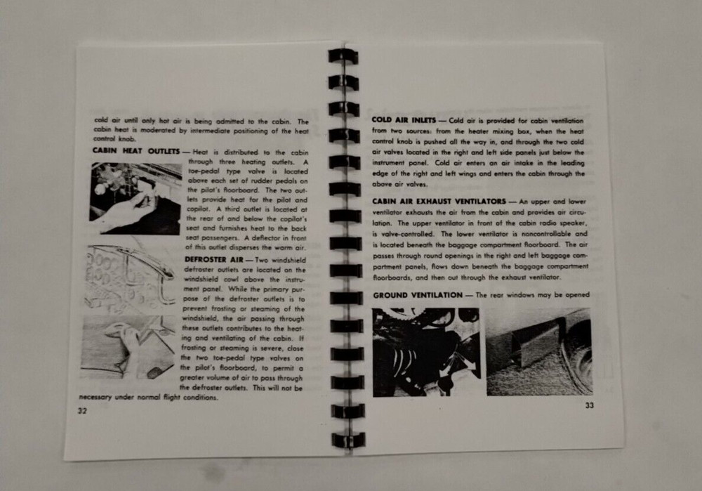 Beechcraft Bonanza Model E35 Owner's Manual-Copy