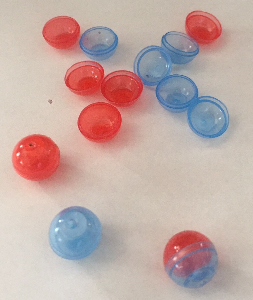 0.43 Caliber Empty Plastic shells 25 or 50 or 100 or 500 count