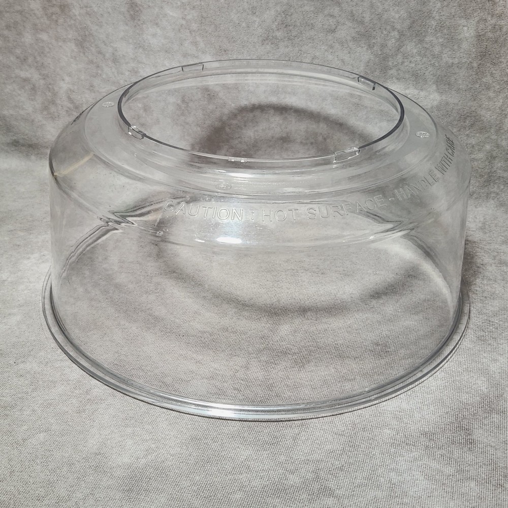 NuWave Pro Plus Infrared Oven Clear plastic DOME cover Replacement Part 20621