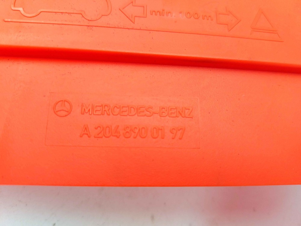 MERCEDES E CLASS C207 HAZARD WARNING TRIANGLE A2048900197 2014