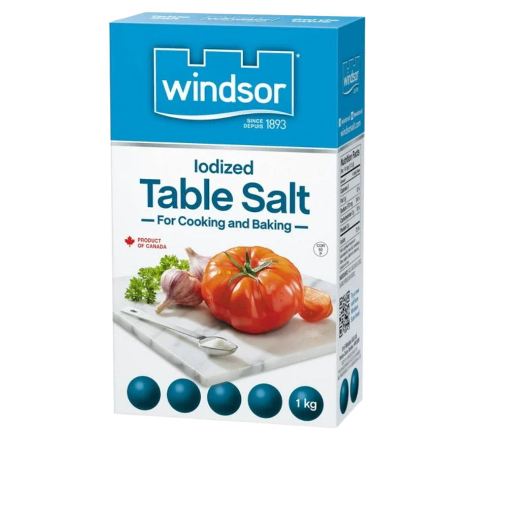 Windsor® Iodized Table Salt, 1 kg
