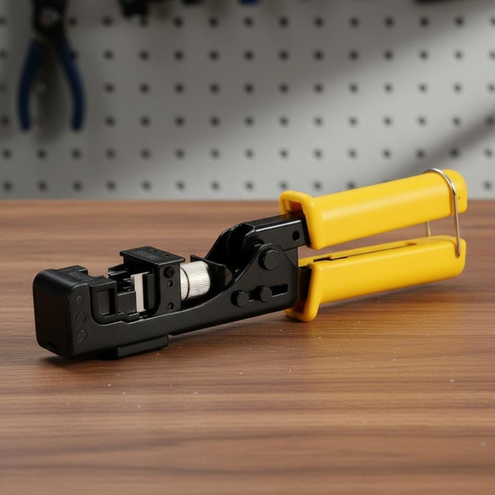 RJ45 Module Crimping Tool Single-Hand Operation Modular Connector