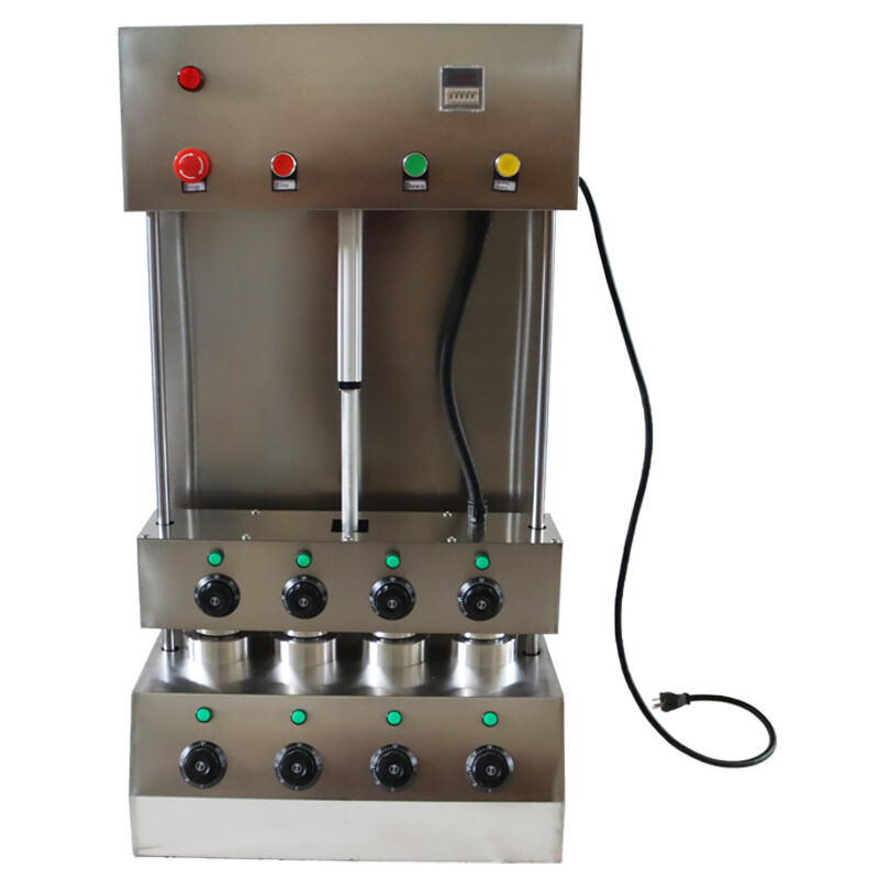 Conical Pizza Forming Machine Rotational Pizza/Ice Cream Cone Moulding Machine