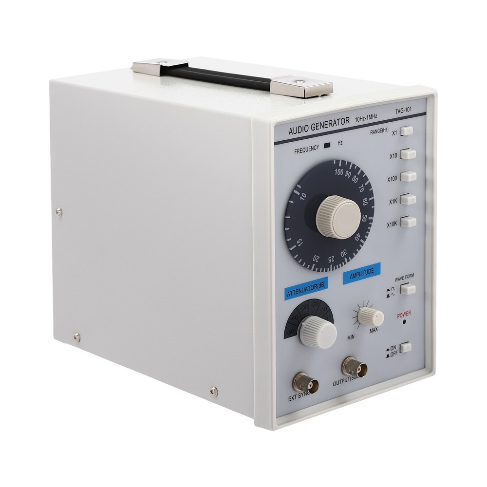 Precision Low-Frequency Signal Generator with Dual Output & Fine Attenuation