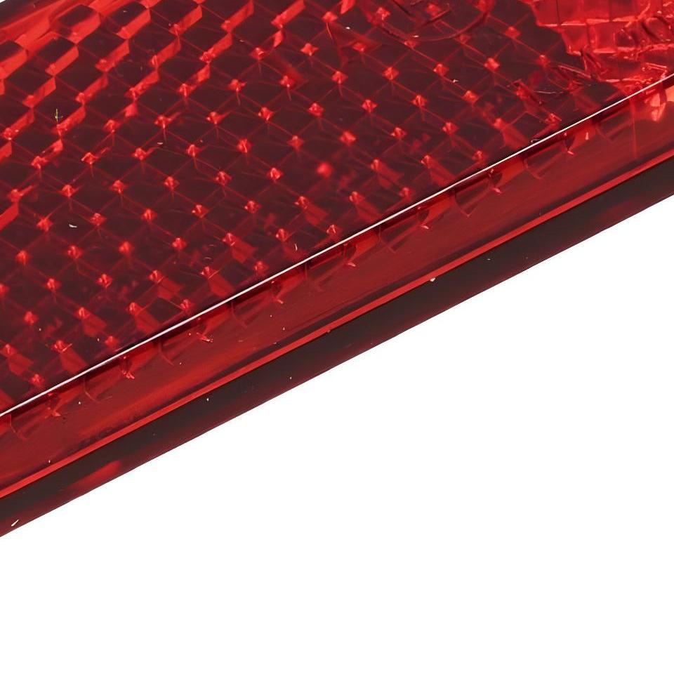 Reflector 95x25mm Red Self Adhesive