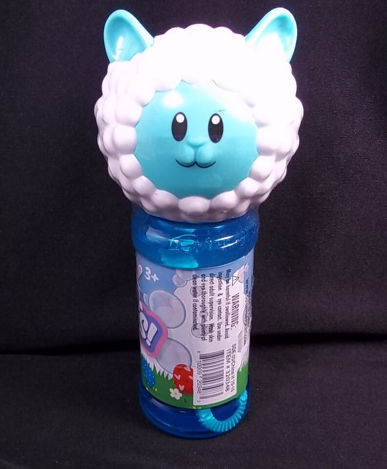 Sunny Days Easter bubbles solution with Lamb head 4 fl oz NEW