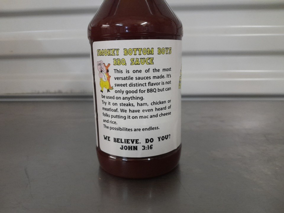 Smokey Bottom Boys BBQ Sauce