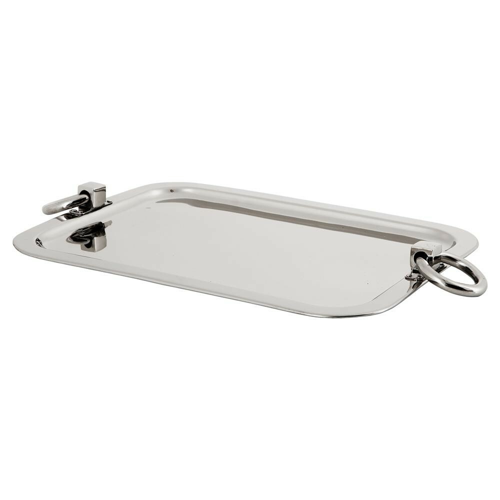 Tray Isabena Nickel finish