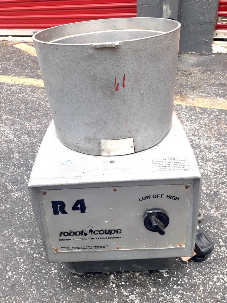 Robot Coupe R4 Mixer Cutter Base - Food Processor - 3 Phase - UNTESTED