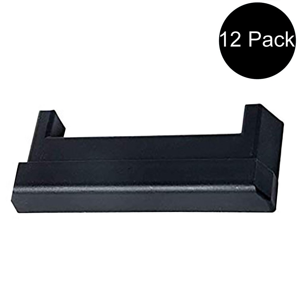 (12) E-Track Plastic End Cap for Horizontal E-Track Tie-Down Rail Systems