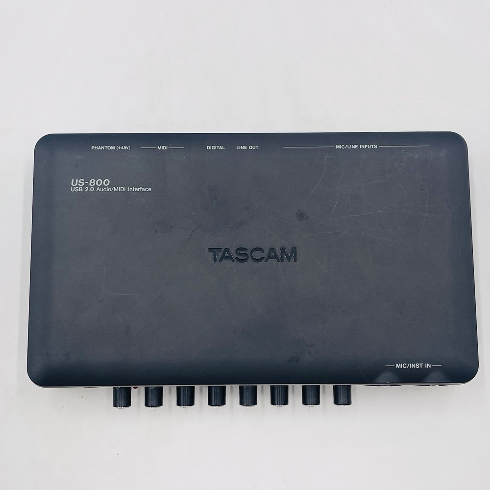 TASCAM US-800 USB 2.0 Audio Midi Interface With Box