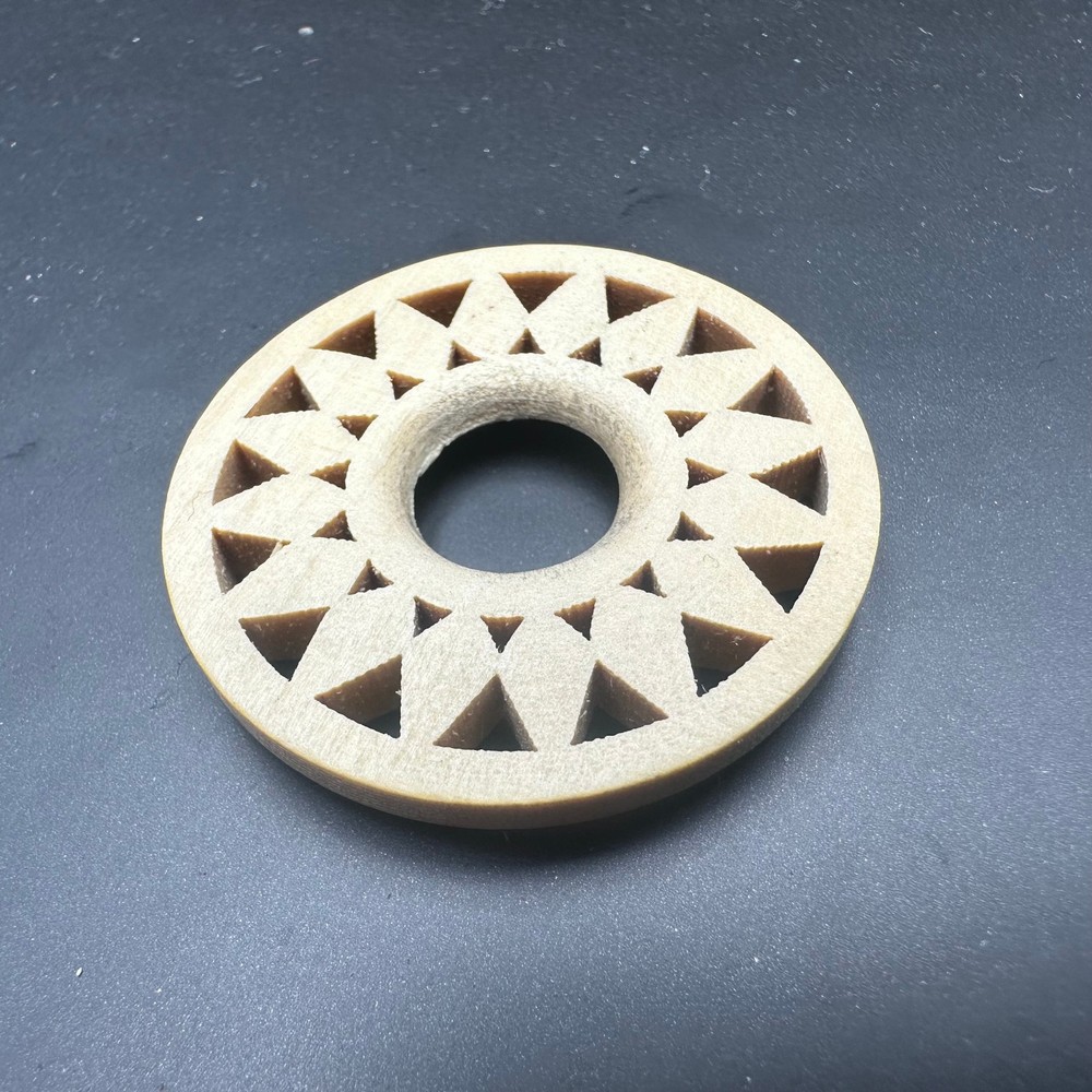 Wooden crystal small ball base