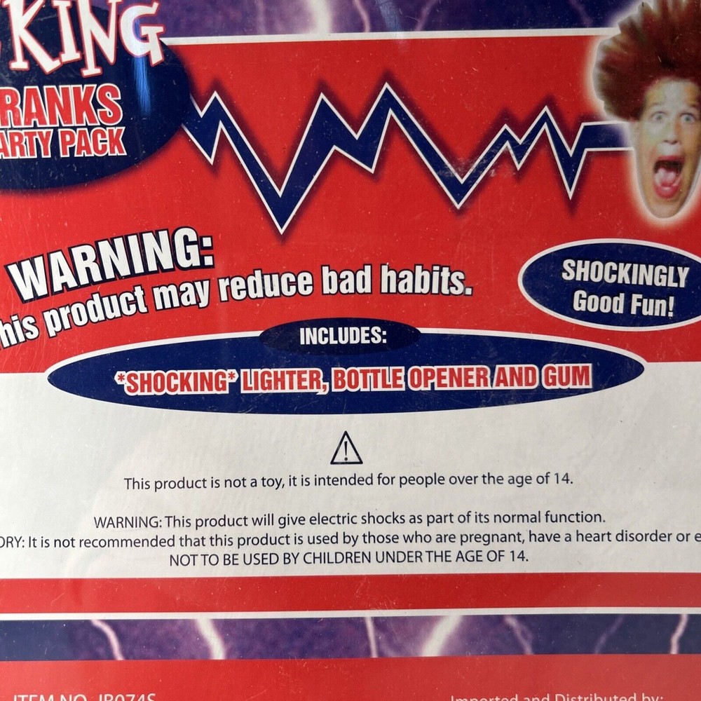 Shocking 3 Pranks Party Pack NIP