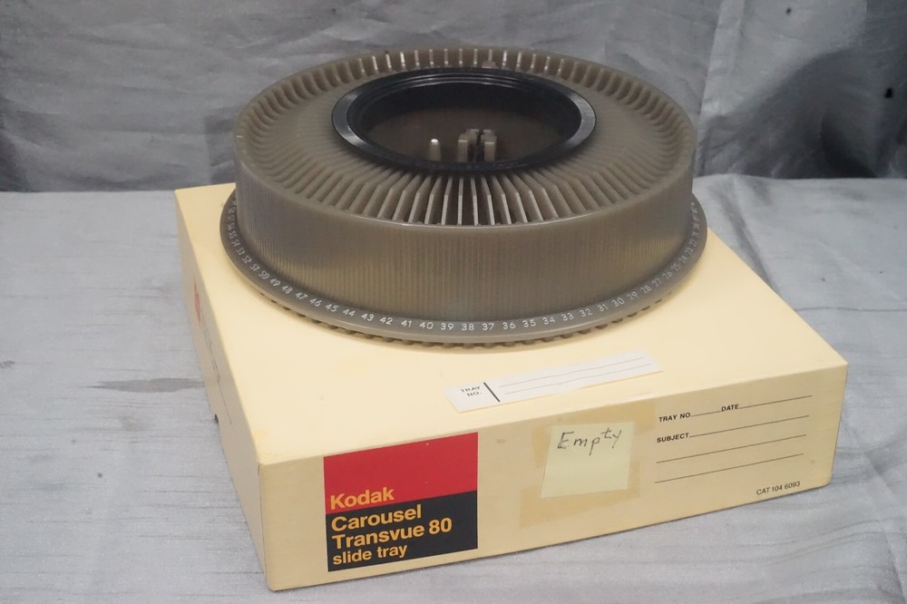 Kodak Transvue 80 Carousel Slide Projector Tray
