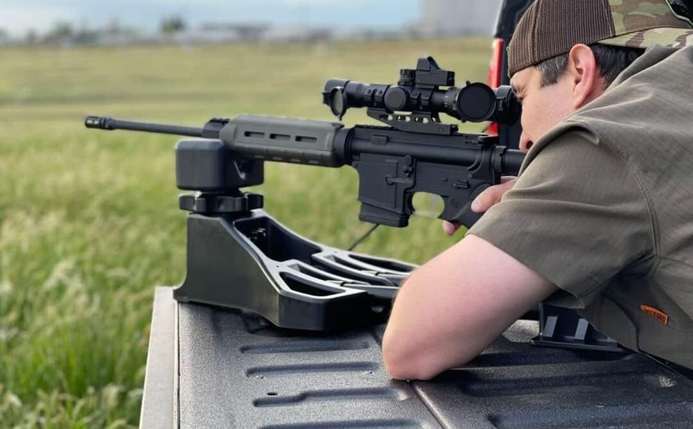 Shooting Rest for Rifles Adjustable, Non-Slip Front & Rear Shooting Bench Rest