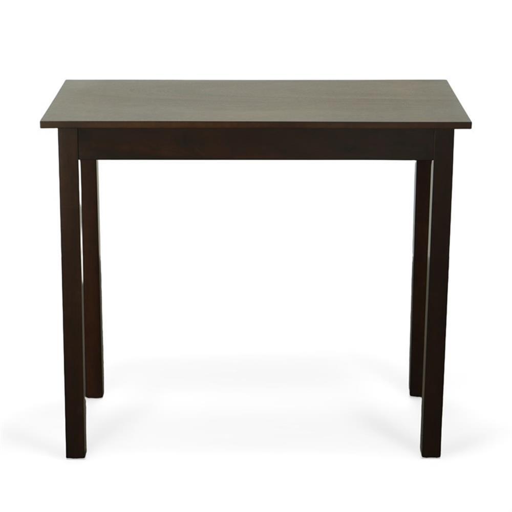 Carolina Classics Noah Pub Bar Table in Espresso