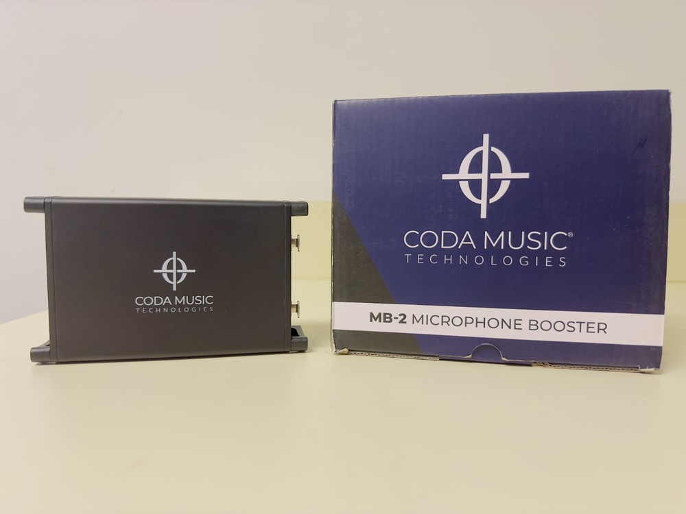 MB-2 Dual Channel Microphone Preamp Booster, Dynamic Microphone Preamplifier for