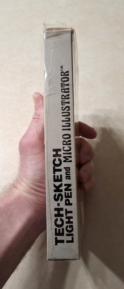 Tech Sketch Light Pen for Commodore 64 Atari C64 Micro Illustrator MDW NO DISK