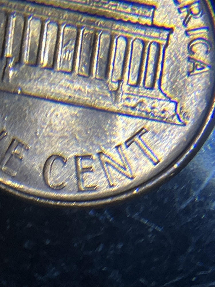 1988 d lincoln penny Struck Through Grease